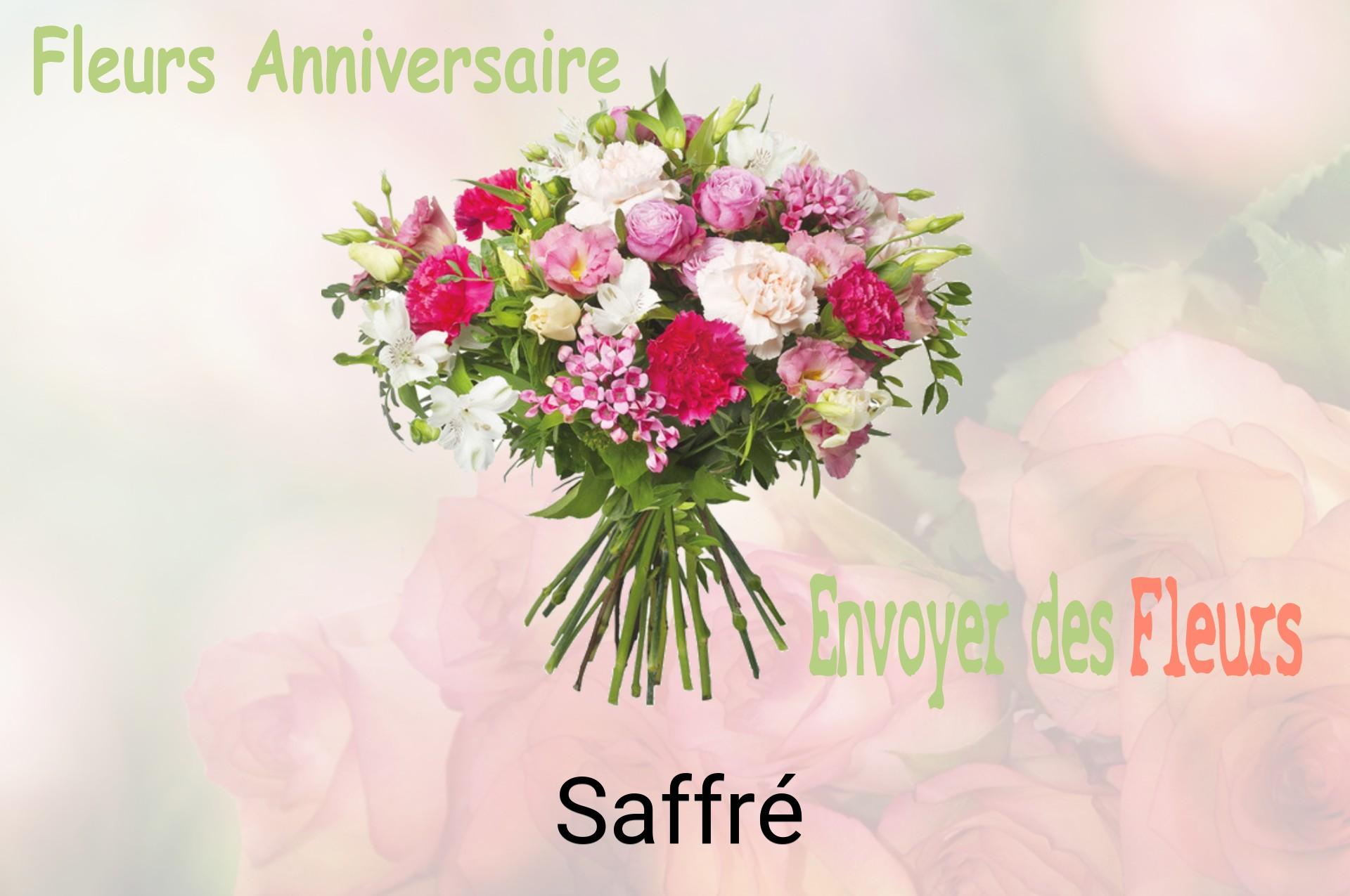 Bouquet de fleurs d’anniversaire livré à Saffré